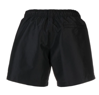 OFF WHITE 'OFF' SHORTS IN BLACK