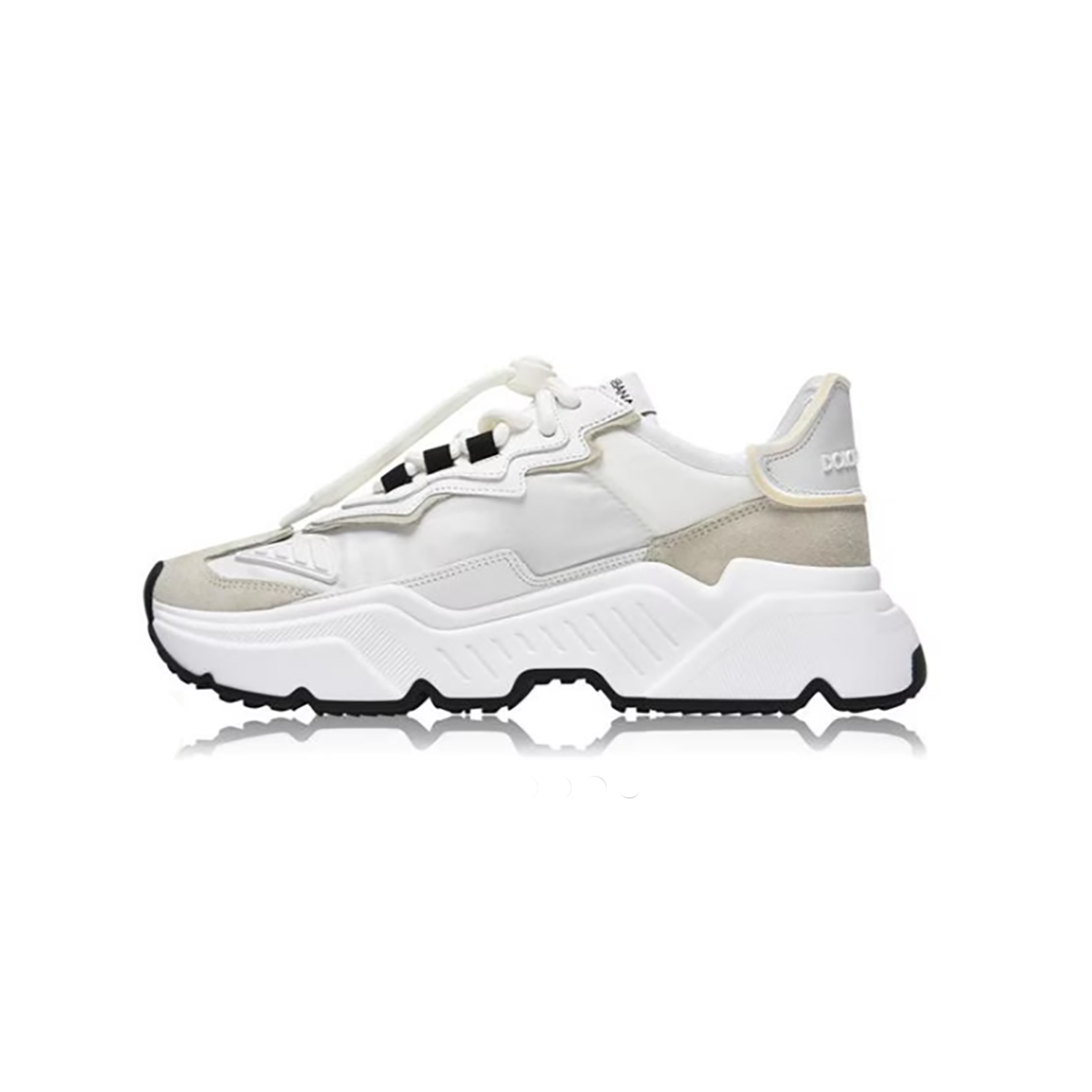 DOLCE AND GABBANA DAYMASTER DG SNEAKERS IN WHITE