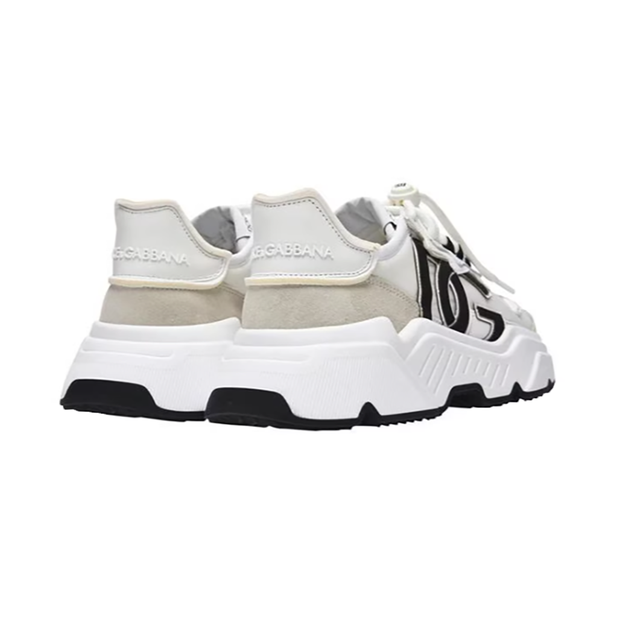 DOLCE AND GABBANA DAYMASTER DG SNEAKERS IN WHITE
