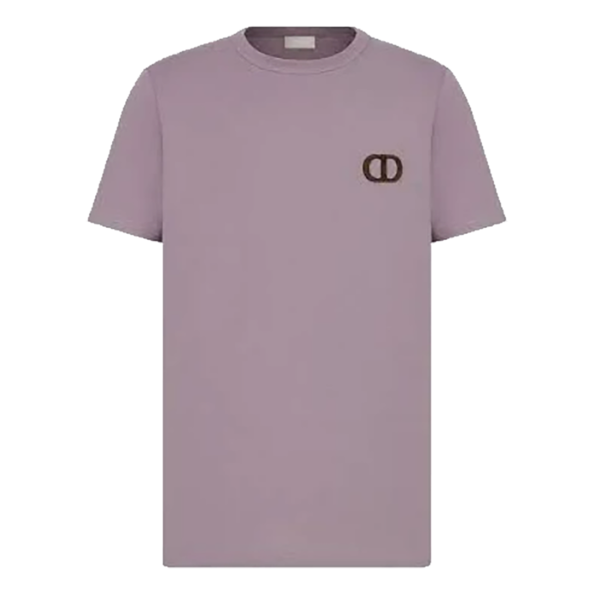 DIOR 'CD ICON' T-SHIRT IN MAUVE