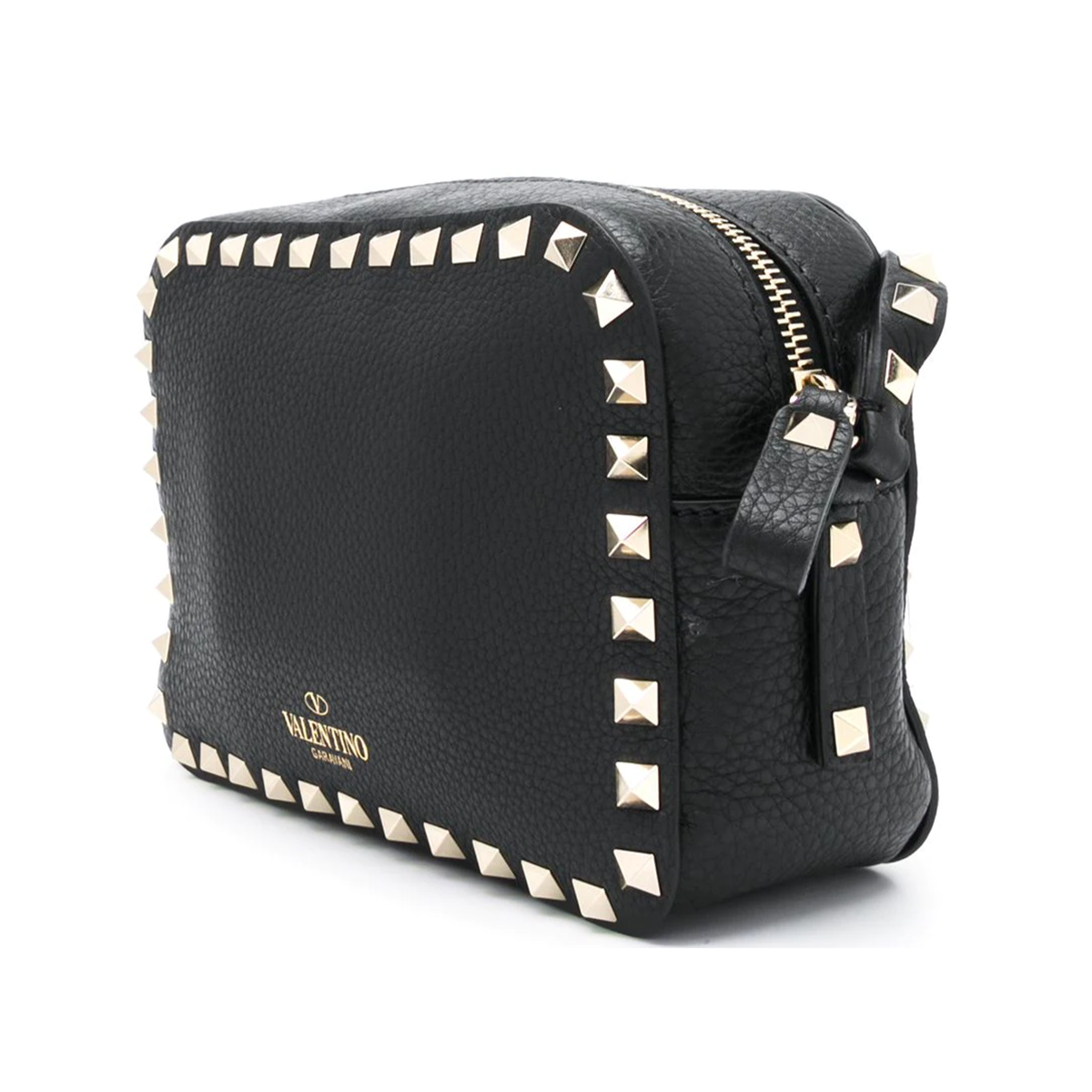 VALENTINO ROCKSTUD CROSS BODY BAG IN BLACK