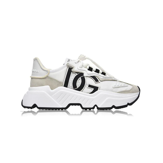 DOLCE AND GABBANA DAYMASTER DG SNEAKERS IN WHITE