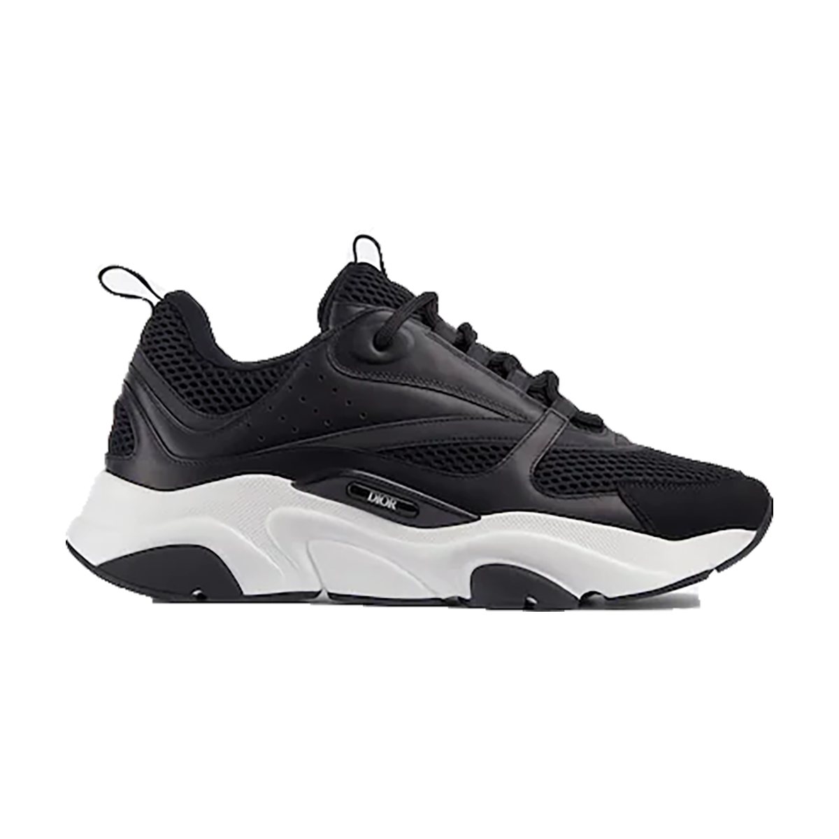 DIOR B22 TECHNICAL MESH TRAINERS IN BLACK