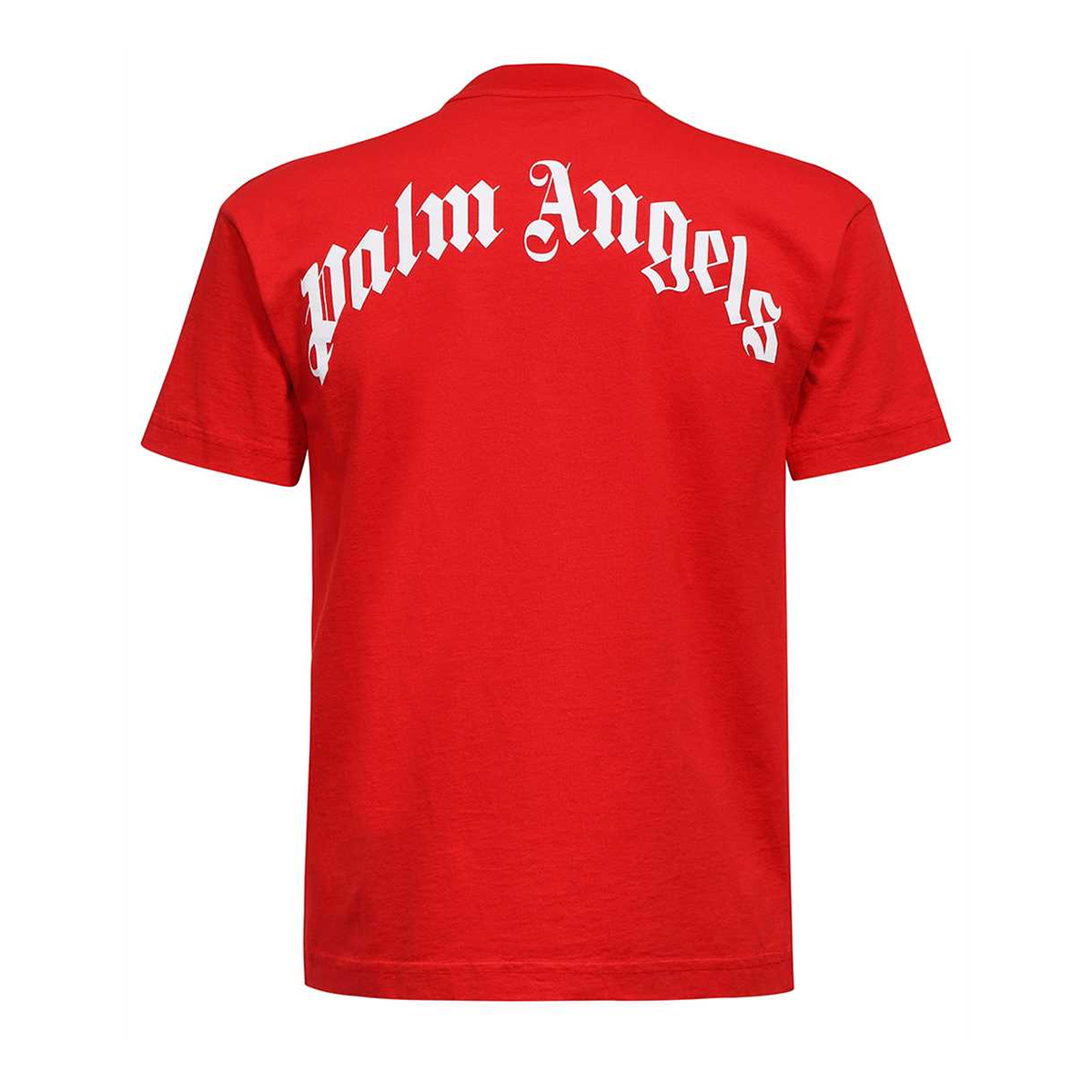 PALM ANGELS SHARK CLASSIC T-SHIRT IN RED