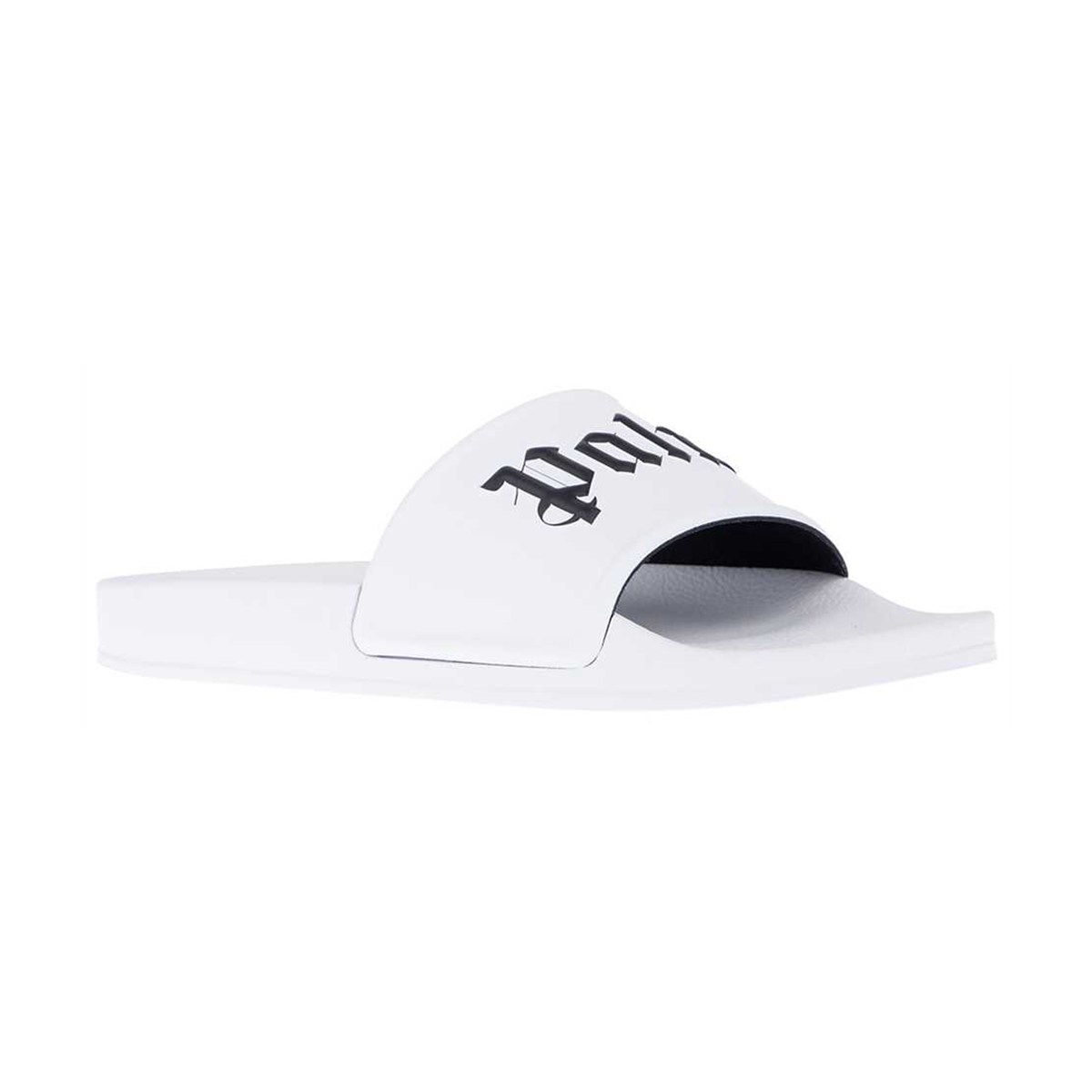 PALM ANGELS POOL SLIDES IN WHITE