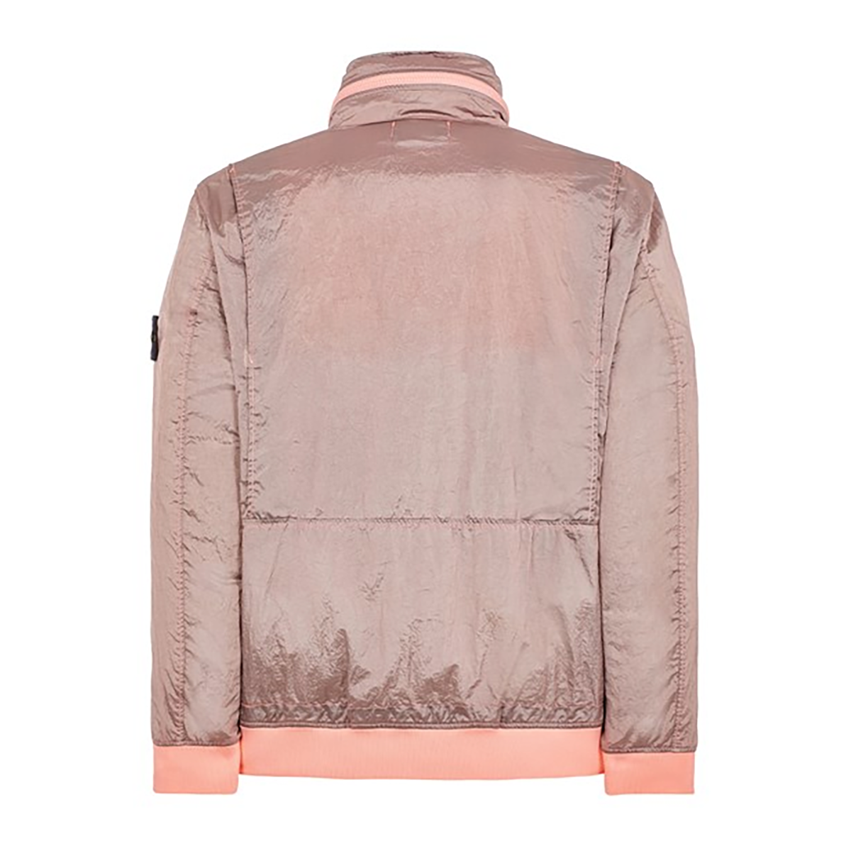 STONE ISLAND NYLON METAL WATRO-TC JACKET IN LIGHT PINK