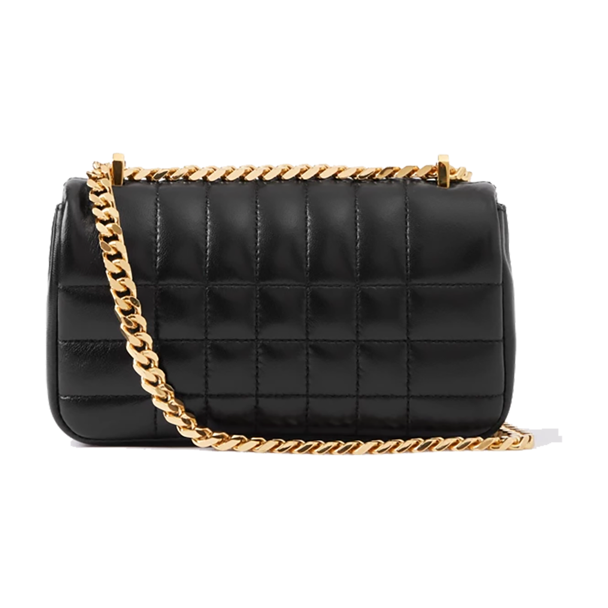 BURBERRY QUILTED LEATHER MINI LOLO BAG